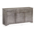 Rustika Rowe -  Sideboard Grey 160x40x80 cm Solid Mango Wood